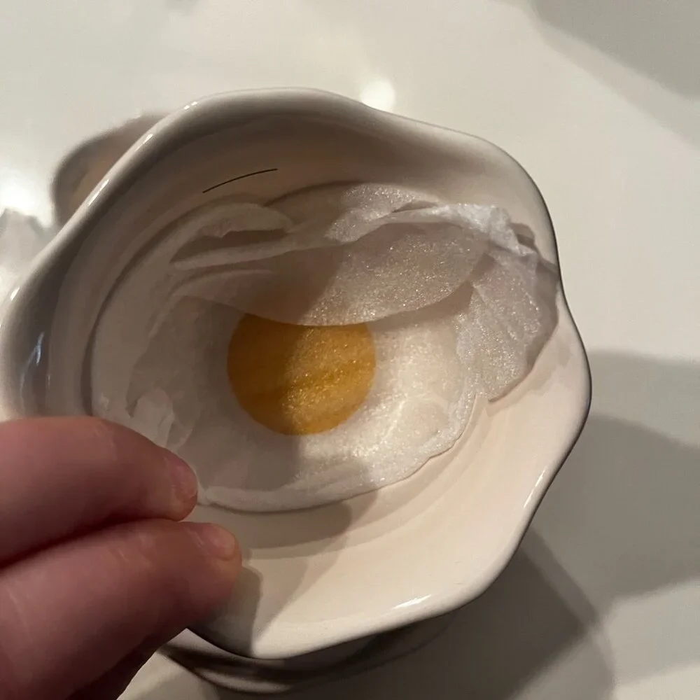 Measuring Cups by Rae Dunn‎ (Ceramic Egg Yolk Themed) (new)